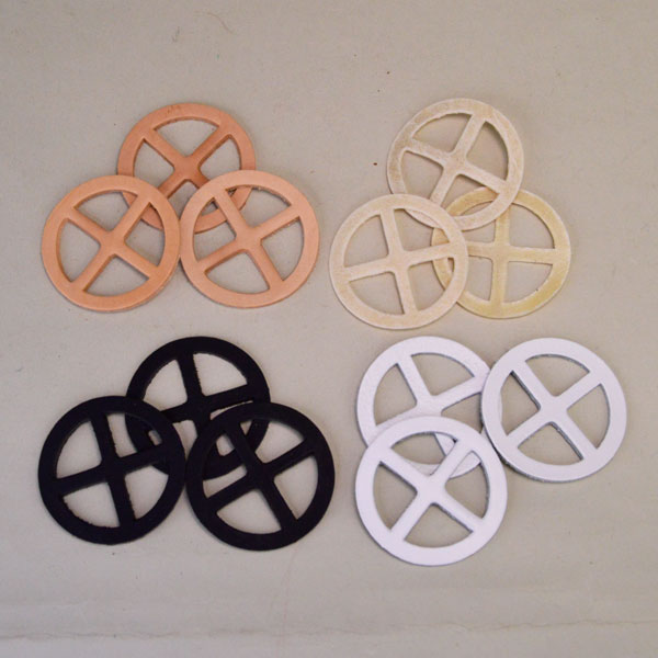 Medicine Wheels in Leather and Rawhide