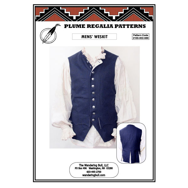 Pattern - Plume Mens Weskit