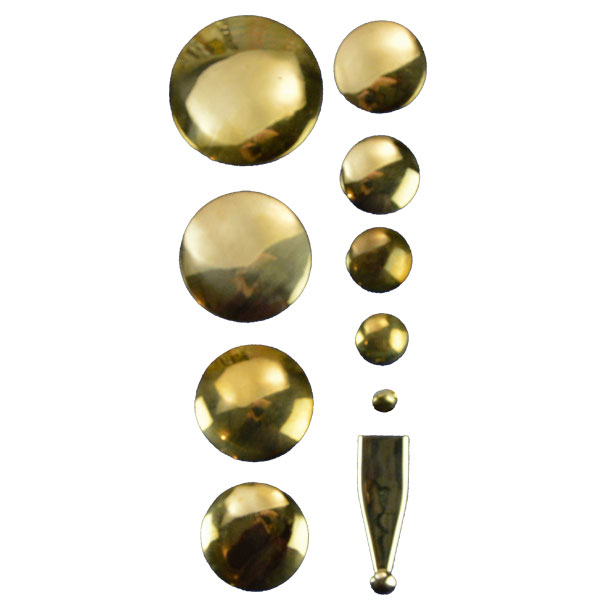 Round Metal Conchos