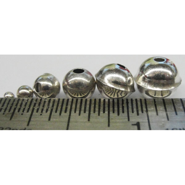 Sterling Silver Beads sizes