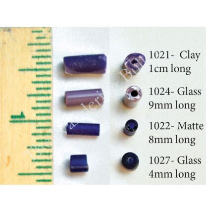 Wampum Beads size chart