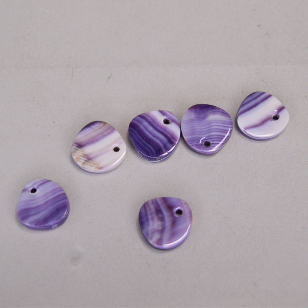Wampum Freeform Pendant Small