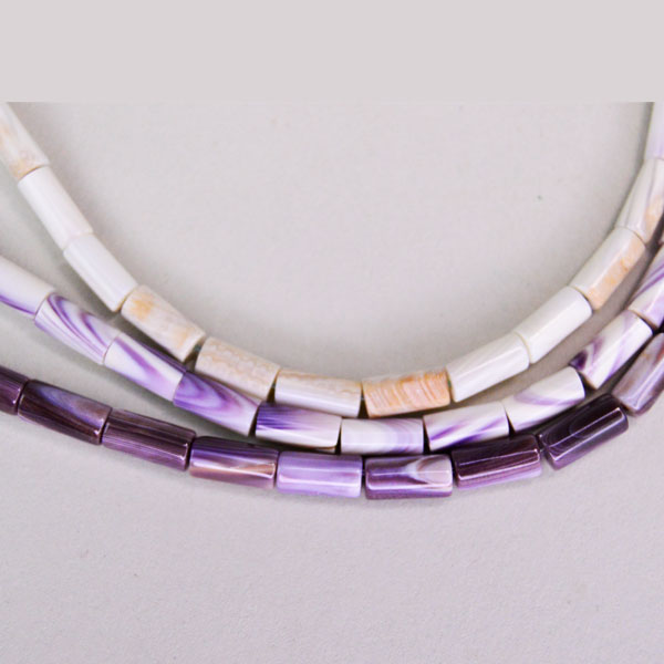 Wampum Tube Strands