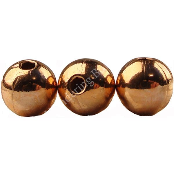 Hollow Copper Metal Beads