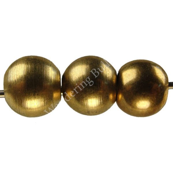 Shiny Solid Brass Beads