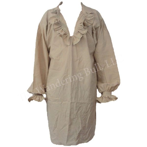 Shirt - Ruffled Reproduction Natural