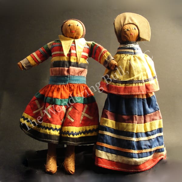 Antique Seminole Doll Couple - 2