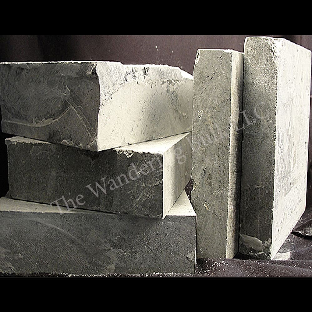 WarmeStein Soapstone Block, India Grey Soapstone from India 