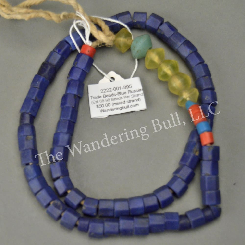 Blue Russian Trade Beads