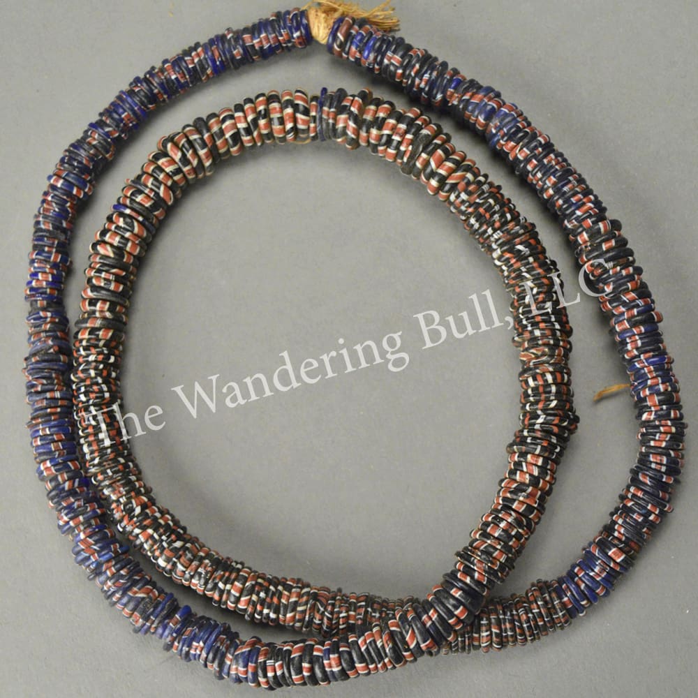 Tube Beads Metallic Gray - The Wandering Bull, LLC
