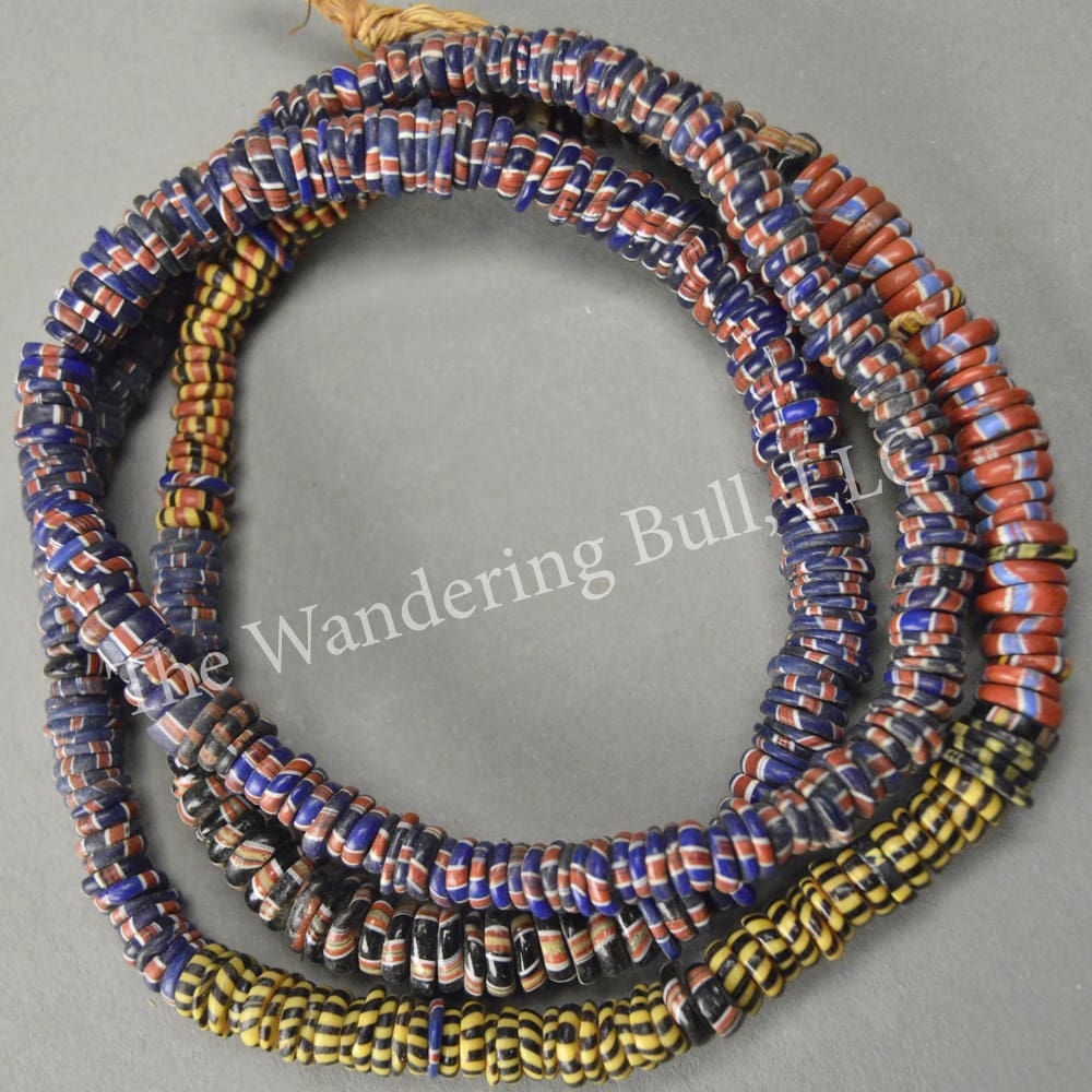 Trade Beads - Venetian Glass Aja Beads - Mixed Colors