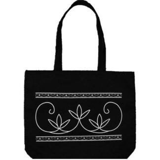 Double Curve Motif Tote Bag