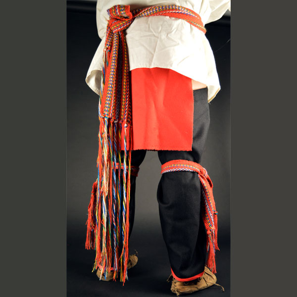 Wool Breechcloth back