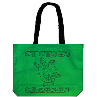 Turtle Island Canvas Tote