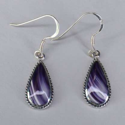 Wampum Teardrop Earrings