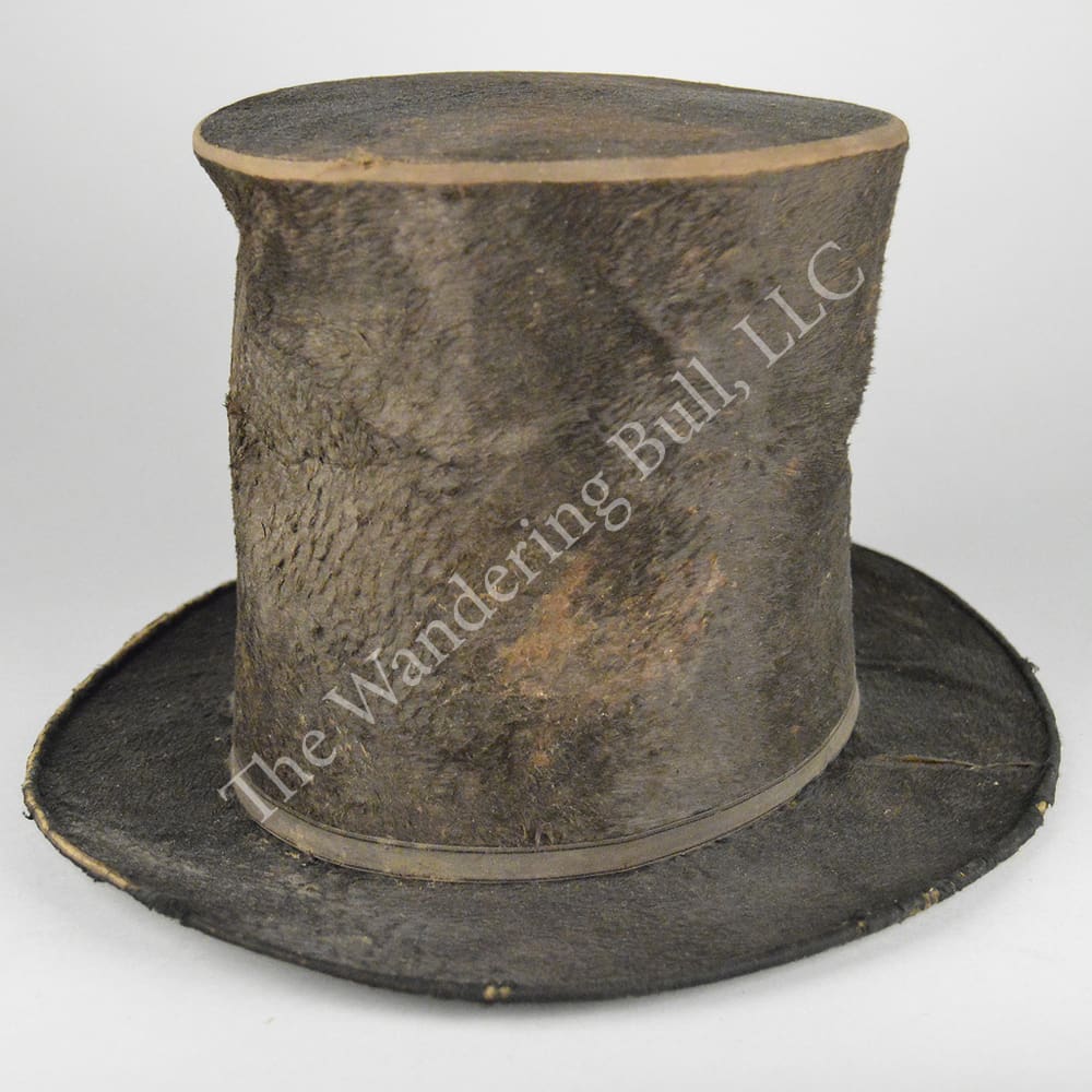 Top Hat Antique Beaver Style - Wandering Bull, LLC