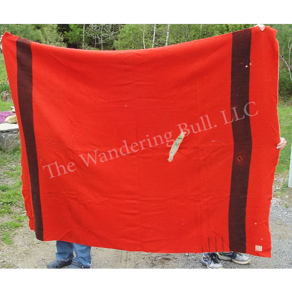 Red Wool Blanket - Hudson Bay