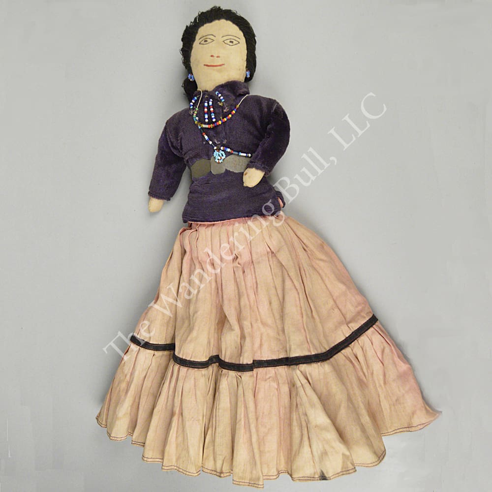 Navajo Fabric Doll