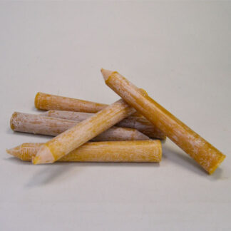 Candles - Beeswax stack of 6 candles