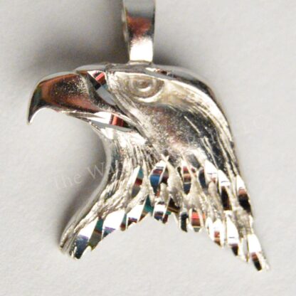 Base Metal Pendant - Fancy Eagle Head