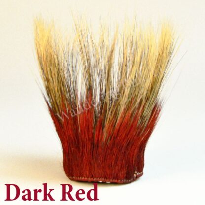 Roach - Round Eastern Style Dark Red