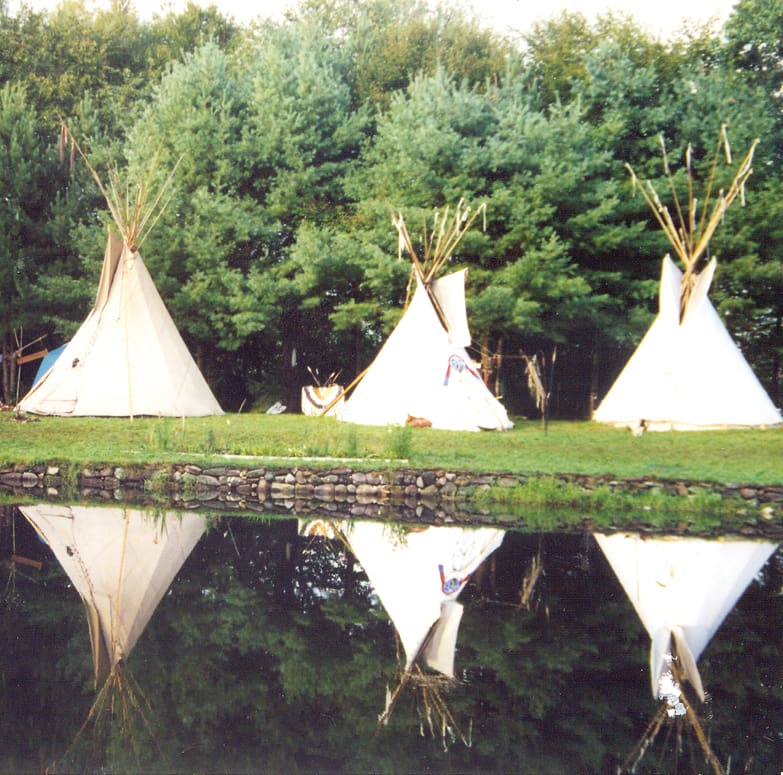 Open house at The Wandering Bull Tipi