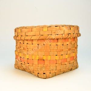 Basket - Red & Yellow Ash