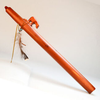 Cedar Flute Bear Effigy