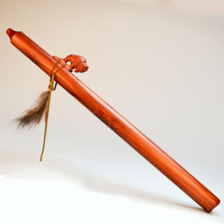 Cedar Flute Buffalo Effigy