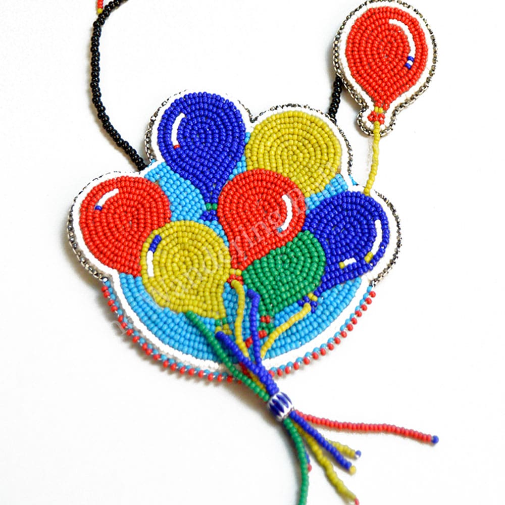 Balloon Rosette Necklace