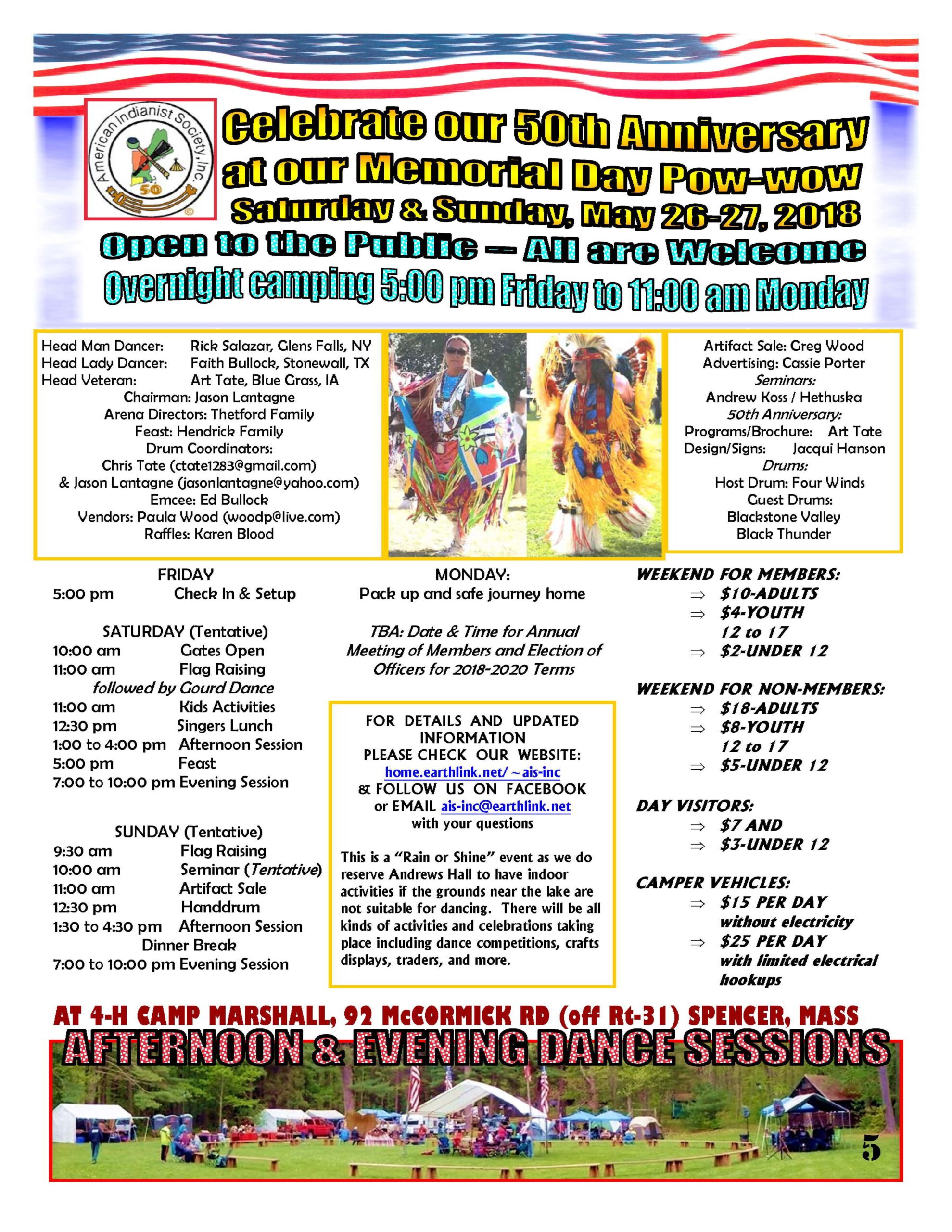 AIS powwow flier