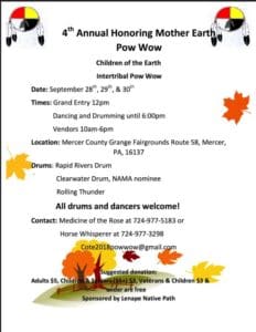 4th Annual Honoring Mother Earth Powwow