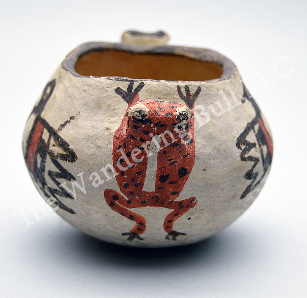Pottery Antique Acoma Frog Design
