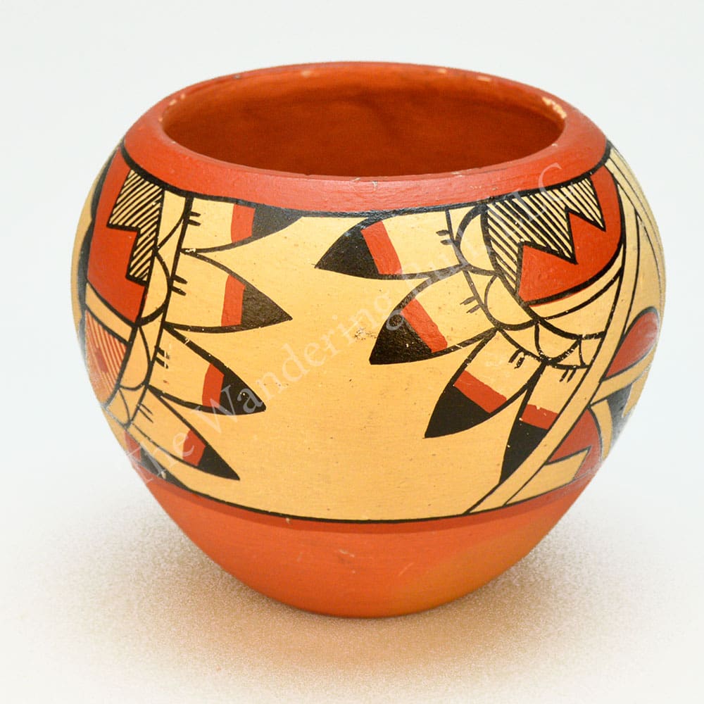 Pottery Southwestern 4 inch Round