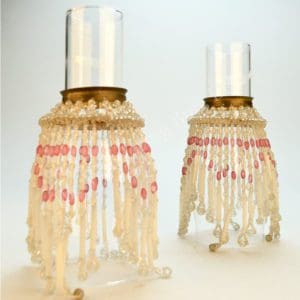 Glass Globes with Beaded Fringe - 30% Off!