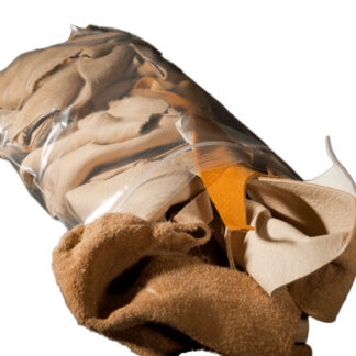 Scrap Leather Bag - Deerskin assorted color and size pieces