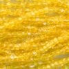 antique seed bead yellow