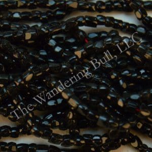 antique seed beads black