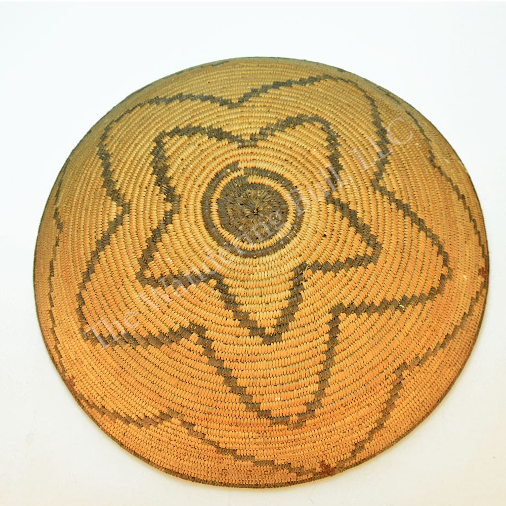 Antique Apache Coiled Basket