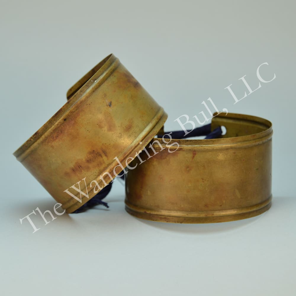 Armbands – Brass Rolled Edge