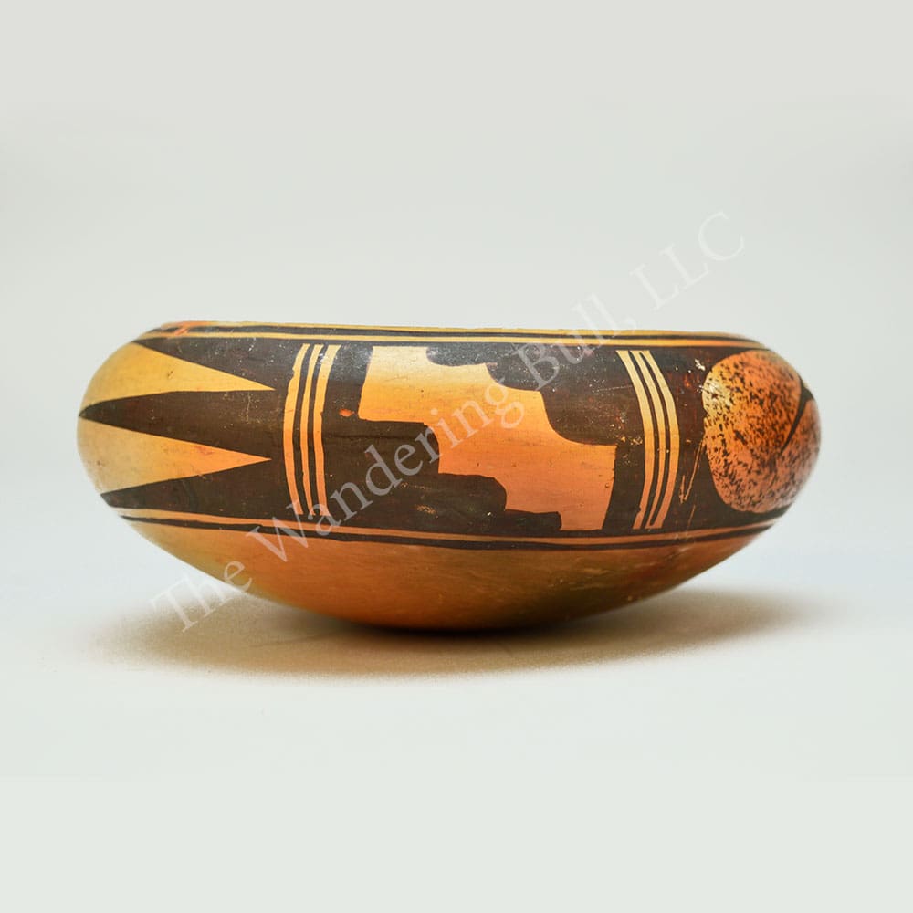 Pottery Short Antique Hopi Bowl