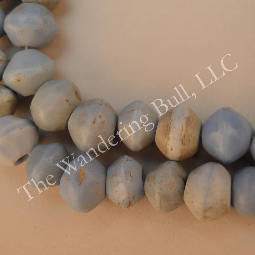 Blue Russian Vaseline Beads