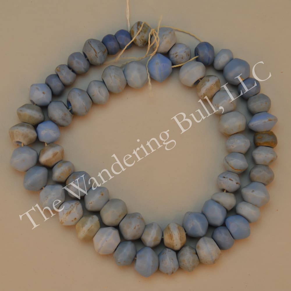 Blue Russian Vaseline Beads