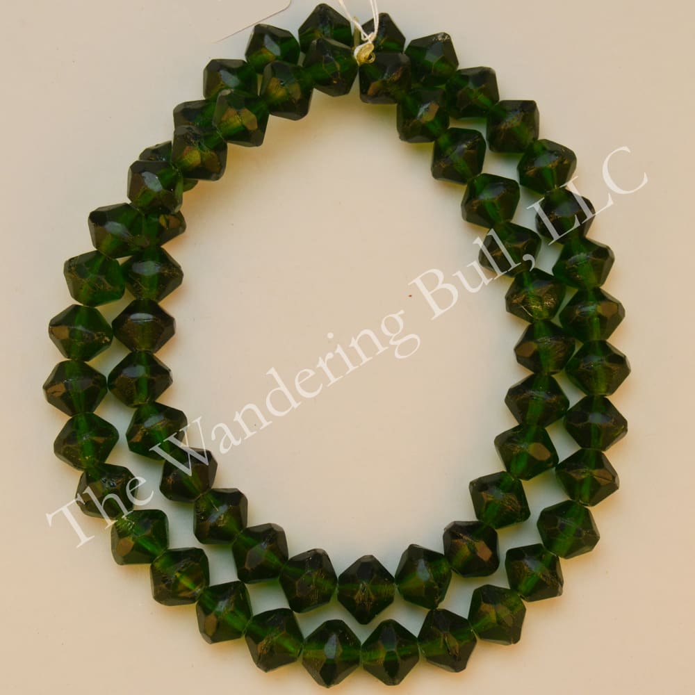 Vaseline Beads Translucent Green