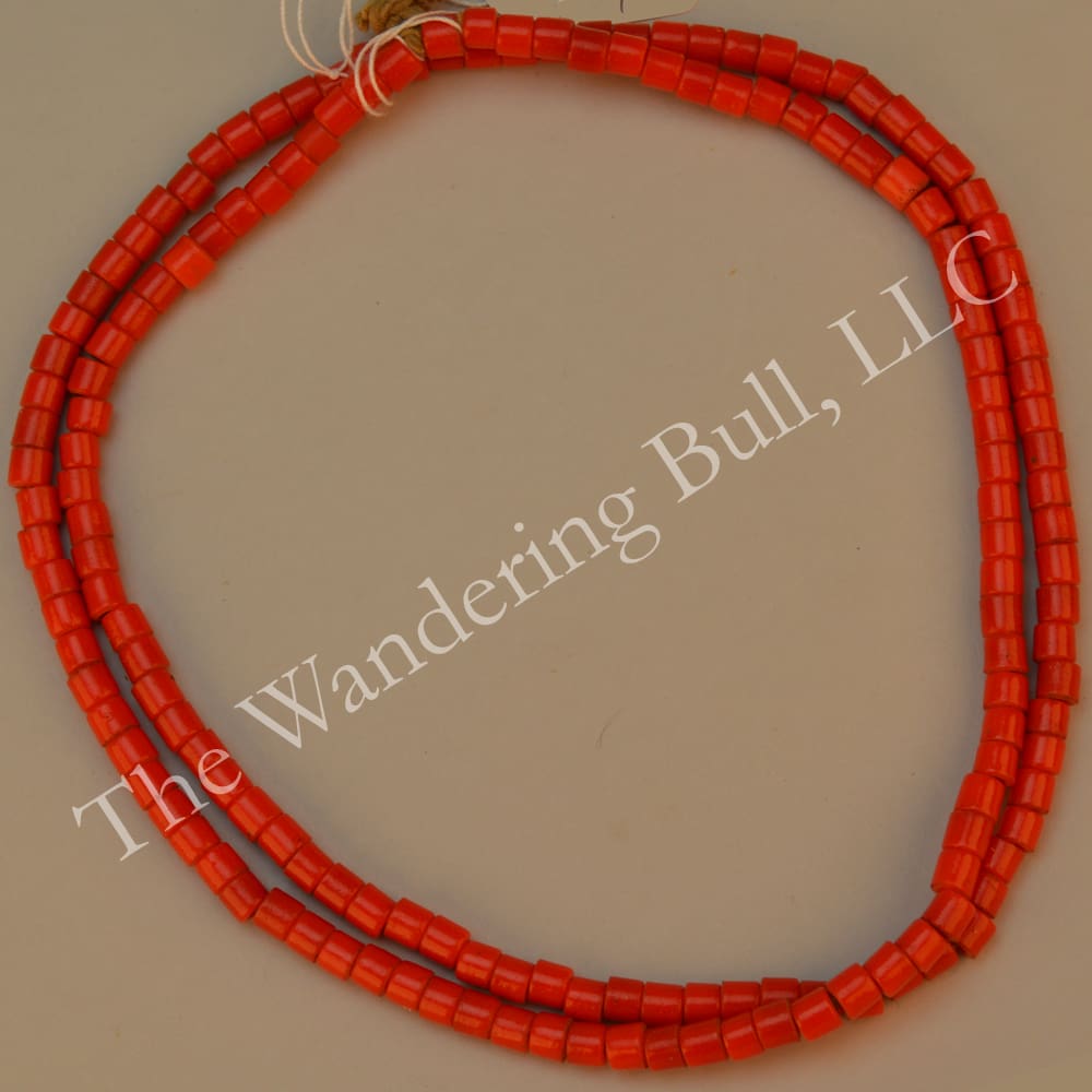 Trade Beads – Czech Tile Red