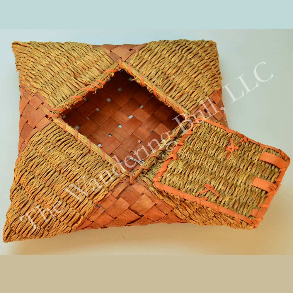Basket Sweetgrass Ash Handkerchief