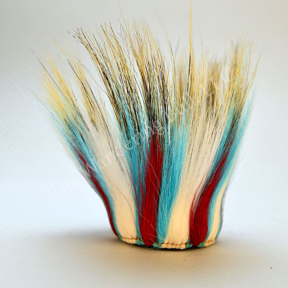 Roach - Round Red White Turquoise