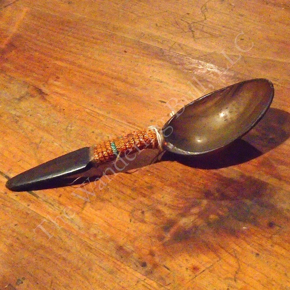 Horn Spoon Quilled Handle