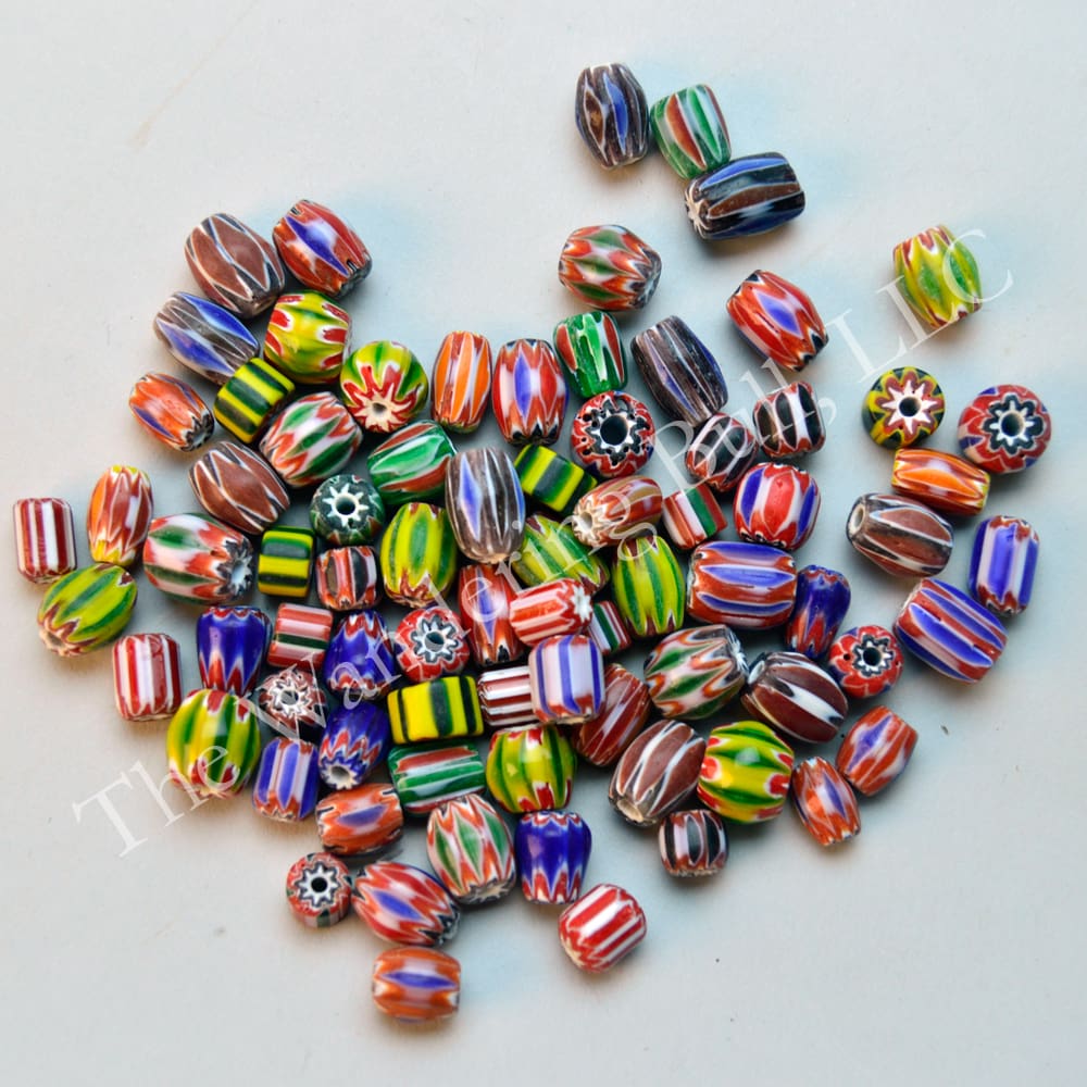 Trade Beads Assorted Chevrons
