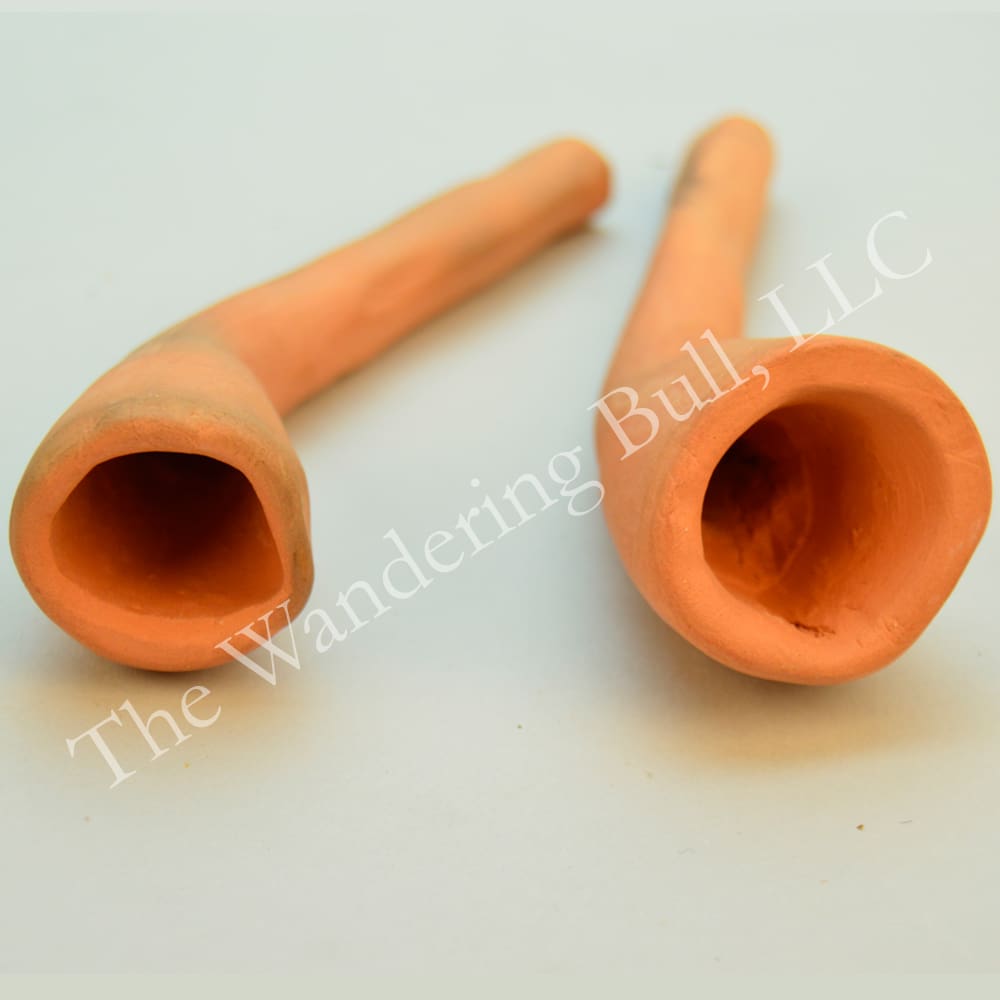 Clay Pipes Set of Two